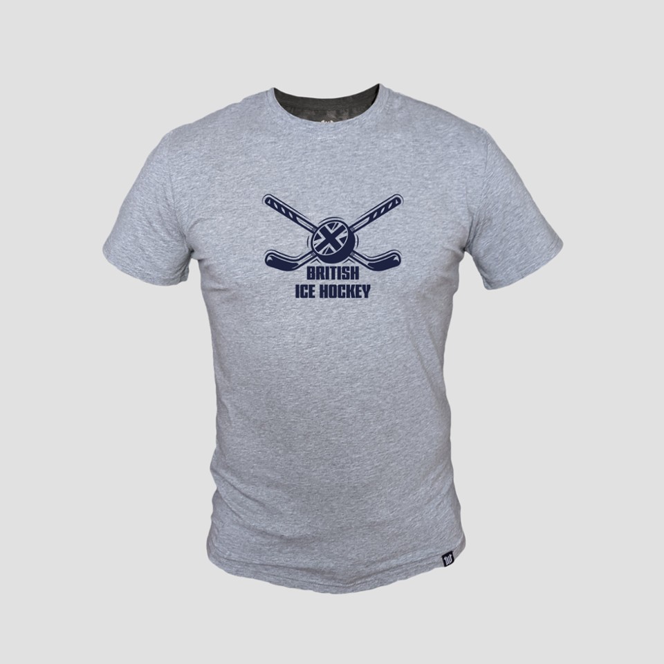 Men's Grey T-shirt 'Motif Design'