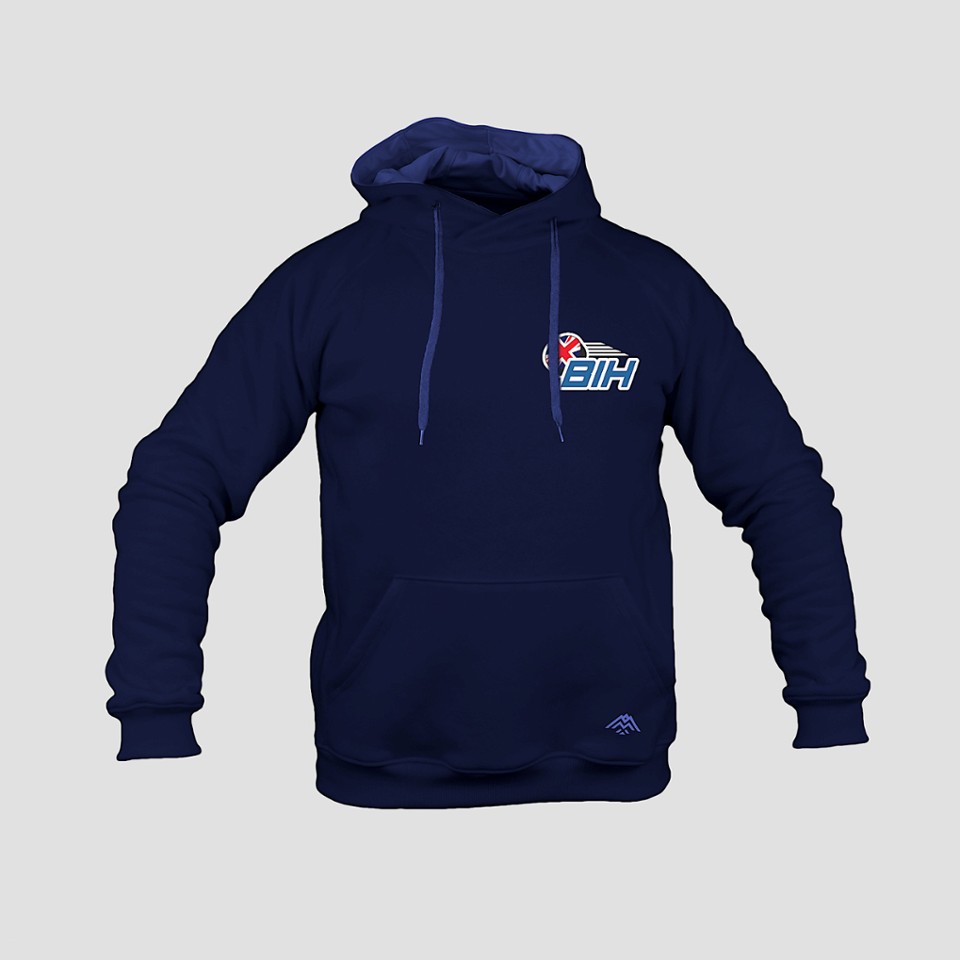 Men's Hoodie with Embroidered Logo